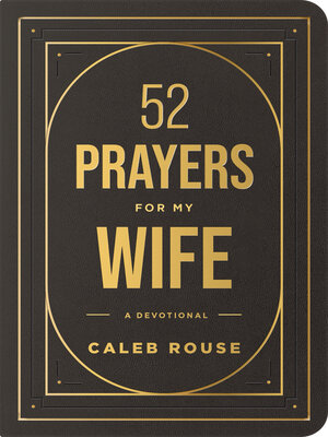 cover image of 52 Prayers for My Wife